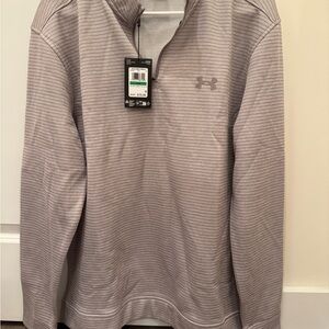 Under Armour Golf Men's Lilac Quarter Zip NWT